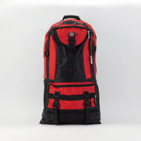 Туристичний рюкзак 0518 50л червоний, водонепроникний великий рюкзак для походів, кемпінгу та подорожей